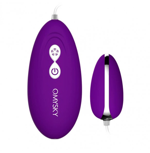 Taiwan OMYSKY - Soft Impact Vibrating Egg (Chargeable - Purple)